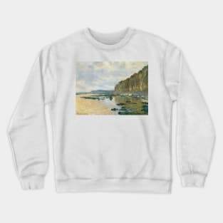 Low Tide at Varengeville by Claude Monet Crewneck Sweatshirt